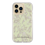 Slim Protection Case［ LAGUNAMOON - BotanicalJacquard - White×Beige ］