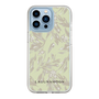Slim Protection Case［ LAGUNAMOON - BotanicalJacquard - White×Beige ］