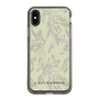 Slim Protection Case［ LAGUNAMOON - BotanicalJacquard - White×Beige ］