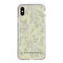 Slim Protection Case［ LAGUNAMOON - BotanicalJacquard - White×Beige ］