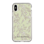 Slim Protection Case［ LAGUNAMOON - BotanicalJacquard - White×Beige ］