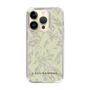 Slim Protection Case［ LAGUNAMOON - BotanicalJacquard - White×Beige ］