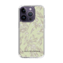Slim Protection Case［ LAGUNAMOON - BotanicalJacquard - White×Beige ］