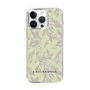 Slim Protection Case［ LAGUNAMOON - BotanicalJacquard - White×Beige ］