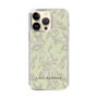 Slim Protection Case［ LAGUNAMOON - BotanicalJacquard - White×Beige ］