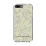 Slim Protection Case［ LAGUNAMOON - BotanicalJacquard - White×Beige ］