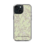 Slim Protection Case［ LAGUNAMOON - BotanicalJacquard - White×Beige ］