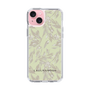 Slim Protection Case［ LAGUNAMOON - BotanicalJacquard - White×Beige ］