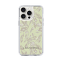 Slim Protection Case［ LAGUNAMOON - BotanicalJacquard - White×Beige ］