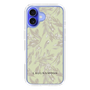 Slim Protection Case［ LAGUNAMOON - BotanicalJacquard - White×Beige ］