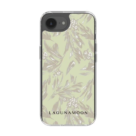 Slim Protection Case［ LAGUNAMOON - BotanicalJacquard - White×Beige ］
