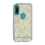 Slim Protection Case［ LAGUNAMOON - BotanicalJacquard - White×Beige ］