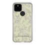 Slim Protection Case［ LAGUNAMOON - BotanicalJacquard - White×Beige ］
