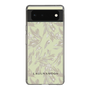 Slim Protection Case［ LAGUNAMOON - BotanicalJacquard - White×Beige ］
