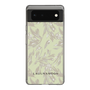 Slim Protection Case［ LAGUNAMOON - BotanicalJacquard - White×Beige ］
