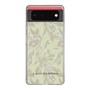 Slim Protection Case［ LAGUNAMOON - BotanicalJacquard - White×Beige ］