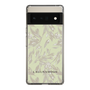 Slim Protection Case［ LAGUNAMOON - BotanicalJacquard - White×Beige ］