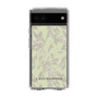 Slim Protection Case［ LAGUNAMOON - BotanicalJacquard - White×Beige ］