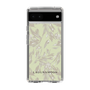 Slim Protection Case［ LAGUNAMOON - BotanicalJacquard - White×Beige ］
