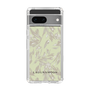 Slim Protection Case［ LAGUNAMOON - BotanicalJacquard - White×Beige ］