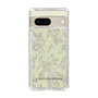 Slim Protection Case［ LAGUNAMOON - BotanicalJacquard - White×Beige ］