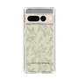 Slim Protection Case［ LAGUNAMOON - BotanicalJacquard - White×Beige ］