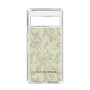 Slim Protection Case［ LAGUNAMOON - BotanicalJacquard - White×Beige ］