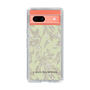 Slim Protection Case［ LAGUNAMOON - BotanicalJacquard - White×Beige ］