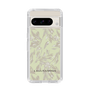 Slim Protection Case［ LAGUNAMOON - BotanicalJacquard - White×Beige ］