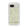 Slim Protection Case［ LAGUNAMOON - BotanicalJacquard - White×Beige ］