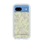 Slim Protection Case［ LAGUNAMOON - BotanicalJacquard - White×Beige ］