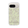 Slim Protection Case［ LAGUNAMOON - BotanicalJacquard - White×Beige ］