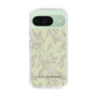 Slim Protection Case［ LAGUNAMOON - BotanicalJacquard - White×Beige ］