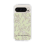 Slim Protection Case［ LAGUNAMOON - BotanicalJacquard - White×Beige ］