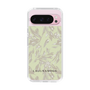 Slim Protection Case［ LAGUNAMOON - BotanicalJacquard - White×Beige ］