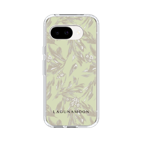Slim Protection Case［ LAGUNAMOON - BotanicalJacquard - White×Beige ］