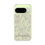 Slim Protection Case［ LAGUNAMOON - BotanicalJacquard - White×Beige ］