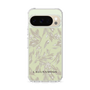 Slim Protection Case［ LAGUNAMOON - BotanicalJacquard - White×Beige ］