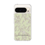 Slim Protection Case［ LAGUNAMOON - BotanicalJacquard - White×Beige ］