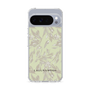 Slim Protection Case［ LAGUNAMOON - BotanicalJacquard - White×Beige ］