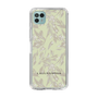 Slim Protection Case［ LAGUNAMOON - BotanicalJacquard - White×Beige ］
