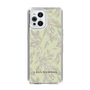 Slim Protection Case［ LAGUNAMOON - BotanicalJacquard - White×Beige ］
