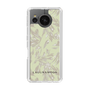 Slim Protection Case［ LAGUNAMOON - BotanicalJacquard - White×Beige ］