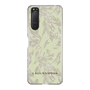 Slim Protection Case［ LAGUNAMOON - BotanicalJacquard - White×Beige ］