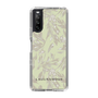 Slim Protection Case［ LAGUNAMOON - BotanicalJacquard - White×Beige ］