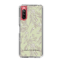 Slim Protection Case［ LAGUNAMOON - BotanicalJacquard - White×Beige ］