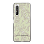 Slim Protection Case［ LAGUNAMOON - BotanicalJacquard - White×Beige ］