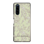 Slim Protection Case［ LAGUNAMOON - BotanicalJacquard - White×Beige ］