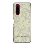 Slim Protection Case［ LAGUNAMOON - BotanicalJacquard - White×Beige ］