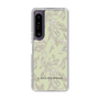 Slim Protection Case［ LAGUNAMOON - BotanicalJacquard - White×Beige ］